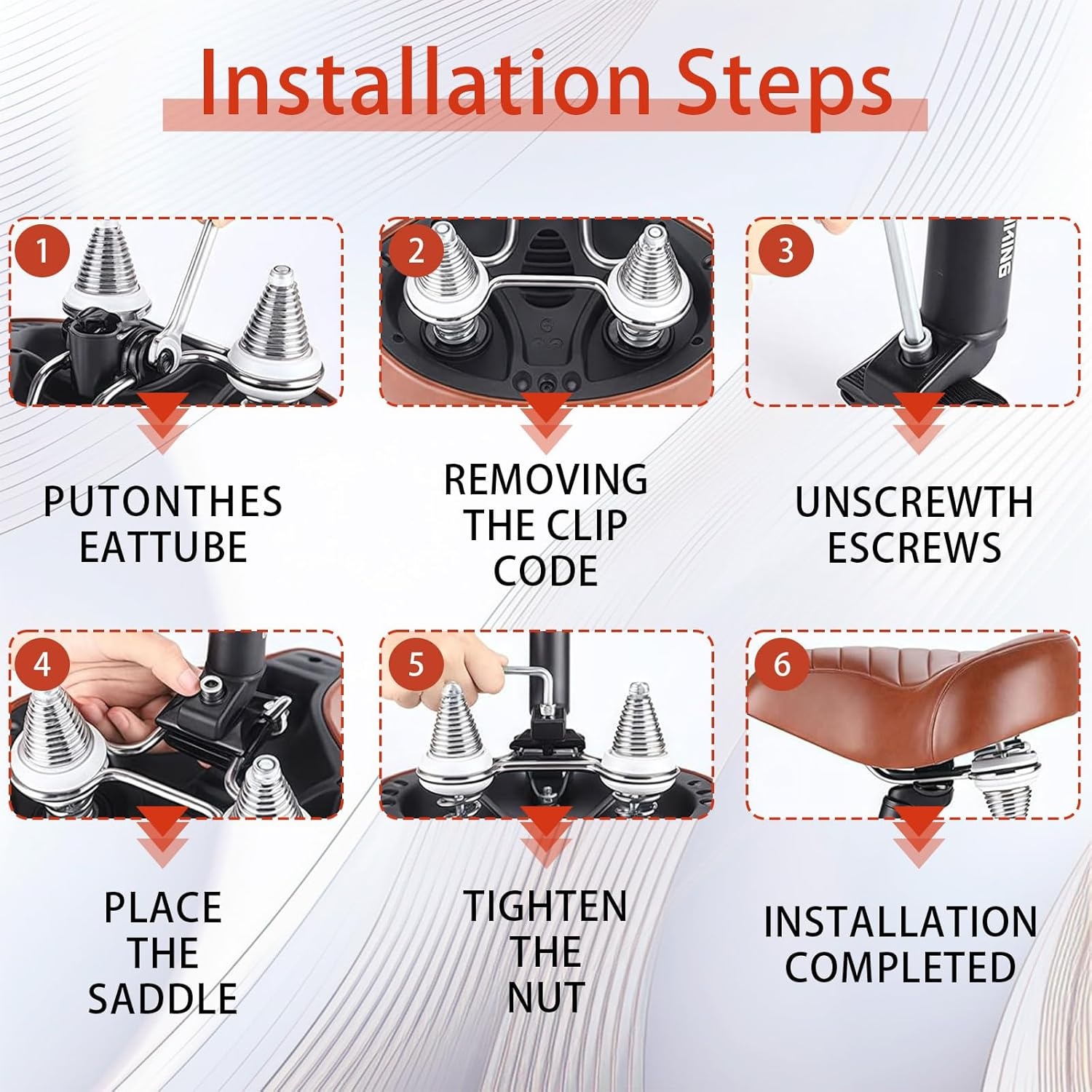 Ergonomisch Fietszadel Bruin - 24% Korting - Comfort & Waterdicht