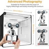 Fotostudio Lichtbox Set 80x80cm | Professioneel | 29% Korting