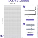 Aluminium Kettinggordijn Zilver 90x200cm - Insectenwering met 28% Korting!