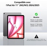 JADEMALL iPad Air 11" Toetsenbord Hoes met Italiaans QWERTY - 47% Korting!