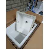 VidaXL Rechthoekige Wastafel Keramiek Wit - 58% Korting!