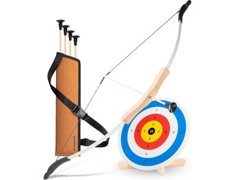 BOWRILLA Pijl & Boog Kinderen | 28% Korting | Hout & Zuignap