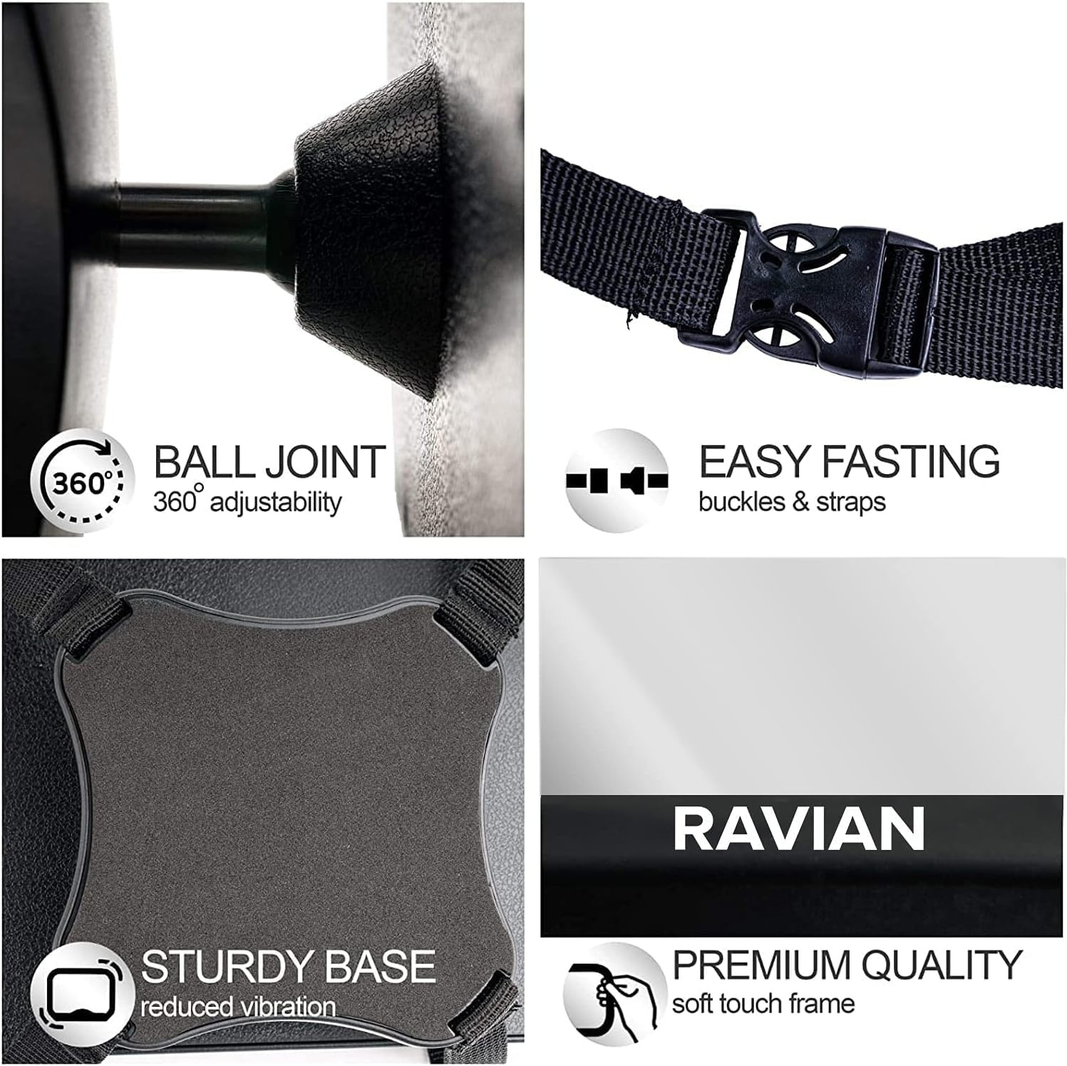 RAVIAN Baby Autospiegel Achterbank - 17% Korting | Groot, Verstelbaar & Onbreekbaar