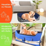 Babenest Hondenautostoel Blauw (Ongebruikt) - Nu met 26% Korting!