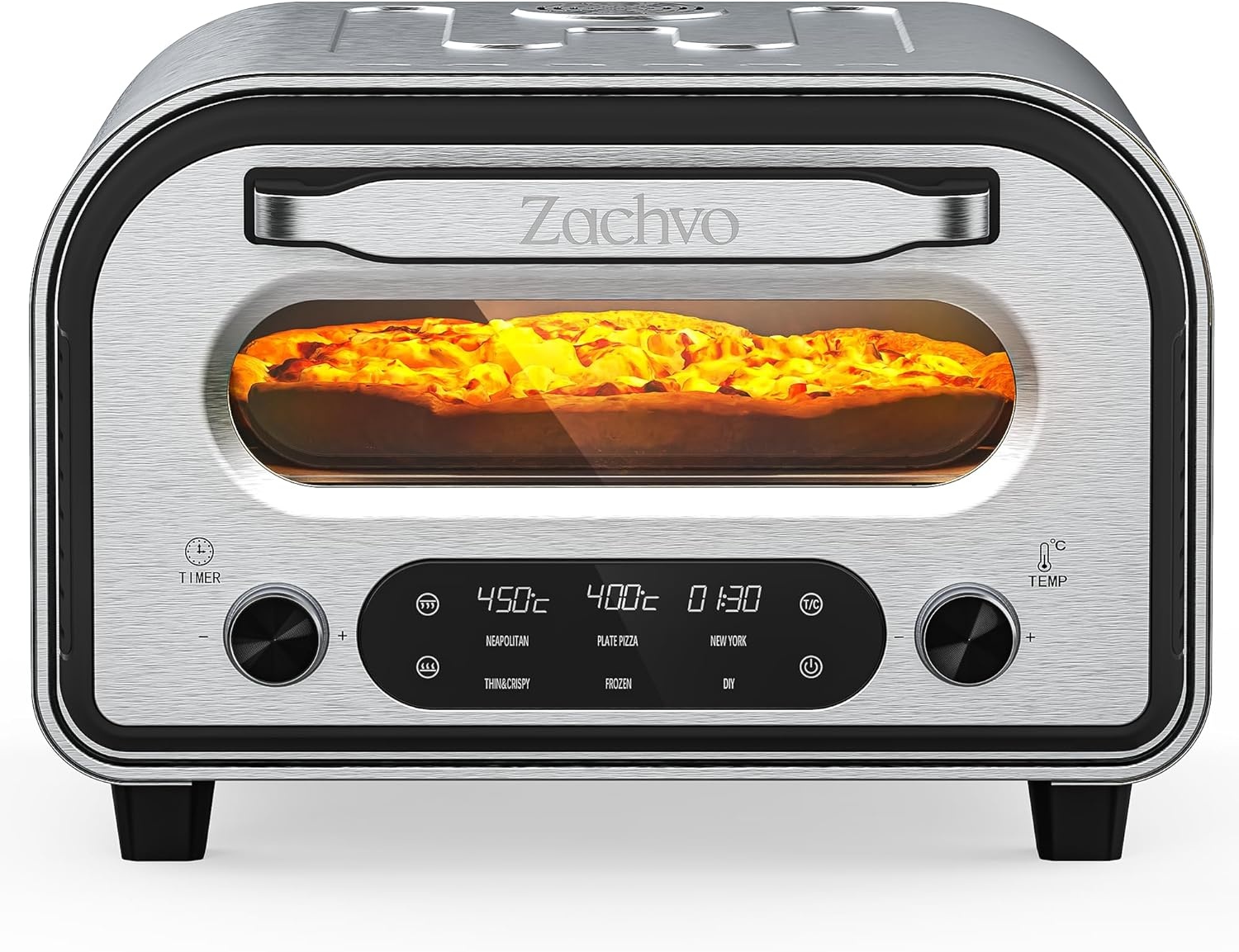 Elektrische Pizzaoven - Tot 450°C & 29% Korting
