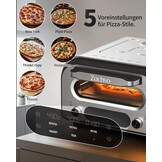 Elektrische Pizzaoven - Tot 450°C & 29% Korting