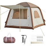 Opblaasbare Campingtent 2-4 persoons - Waterdicht & Eenvoudige Montage (-29%)