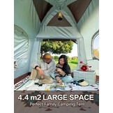 Opblaasbare Campingtent 2-4 persoons - Waterdicht & Eenvoudige Montage (-29%)