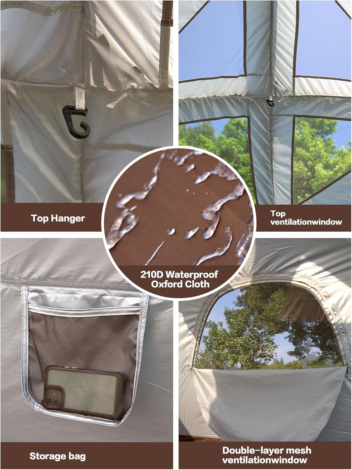 Opblaasbare Campingtent 2-4 persoons - Waterdicht & Eenvoudige Montage (-29%)