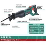 POSENPRO Reciprozaag 710W - 48% Korting | Incl. Zaagbladen