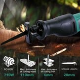 POSENPRO Reciprozaag 710W - 48% Korting | Incl. Zaagbladen