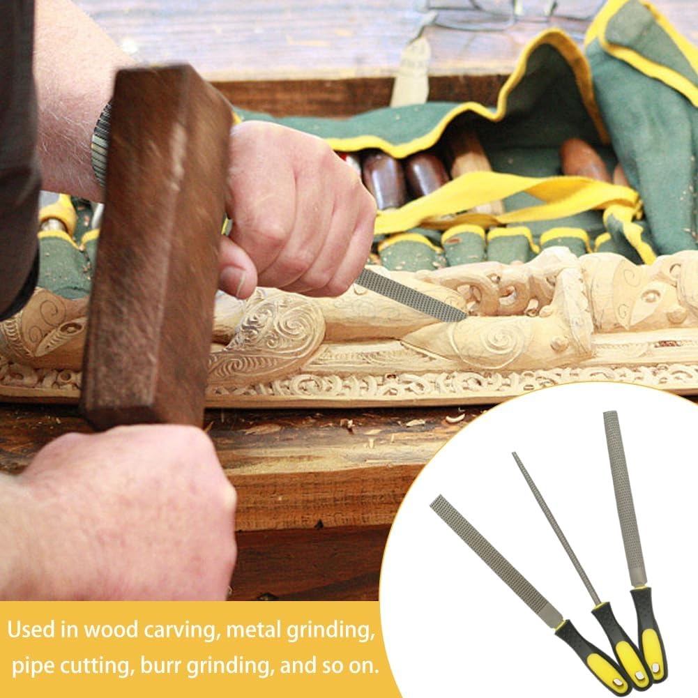 3-delige Metalen Vijlset (20cm) - 17% Korting!