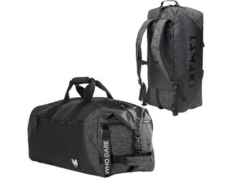 Lamaki Holdall Duffel Backpack Weekender (45-50L) - Zwart - 27% Korting
