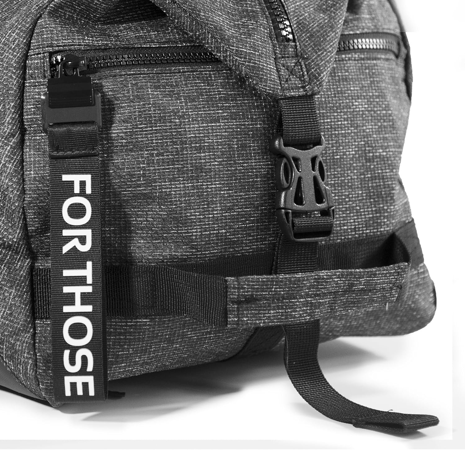 Lamaki Holdall Duffel Backpack Weekender (45-50L) - Zwart - 27% Korting