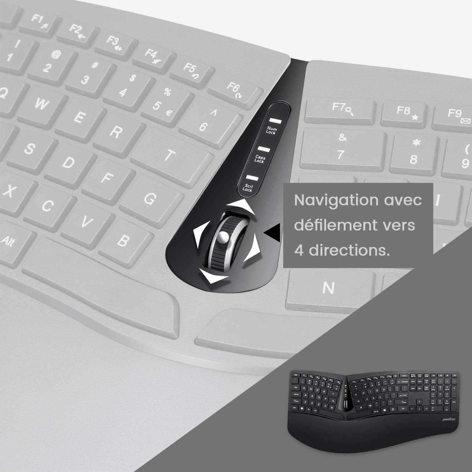 Perixx Ergonomisch Toetsenbord & Muis Combo (AZERTY) - 27% Korting