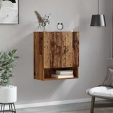 vidaXL Wandkast Oud Hout - 73% Korting!
