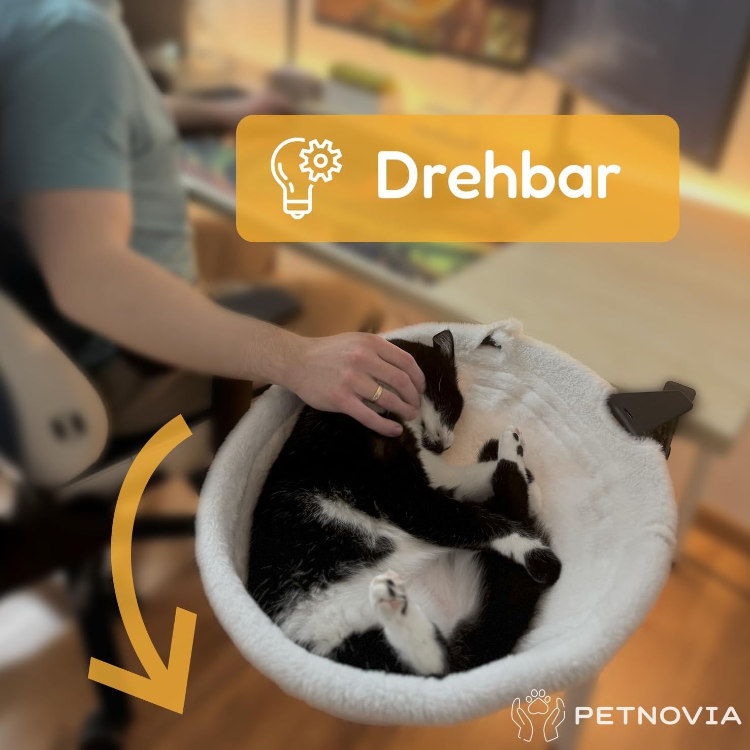 Homeoffice Bureau Kattenmand - Gezellig & Stabiel - 24% Korting!