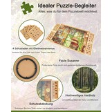 Roterende Puzzelplank met Laden - 1000 Stuks - 27% Korting!