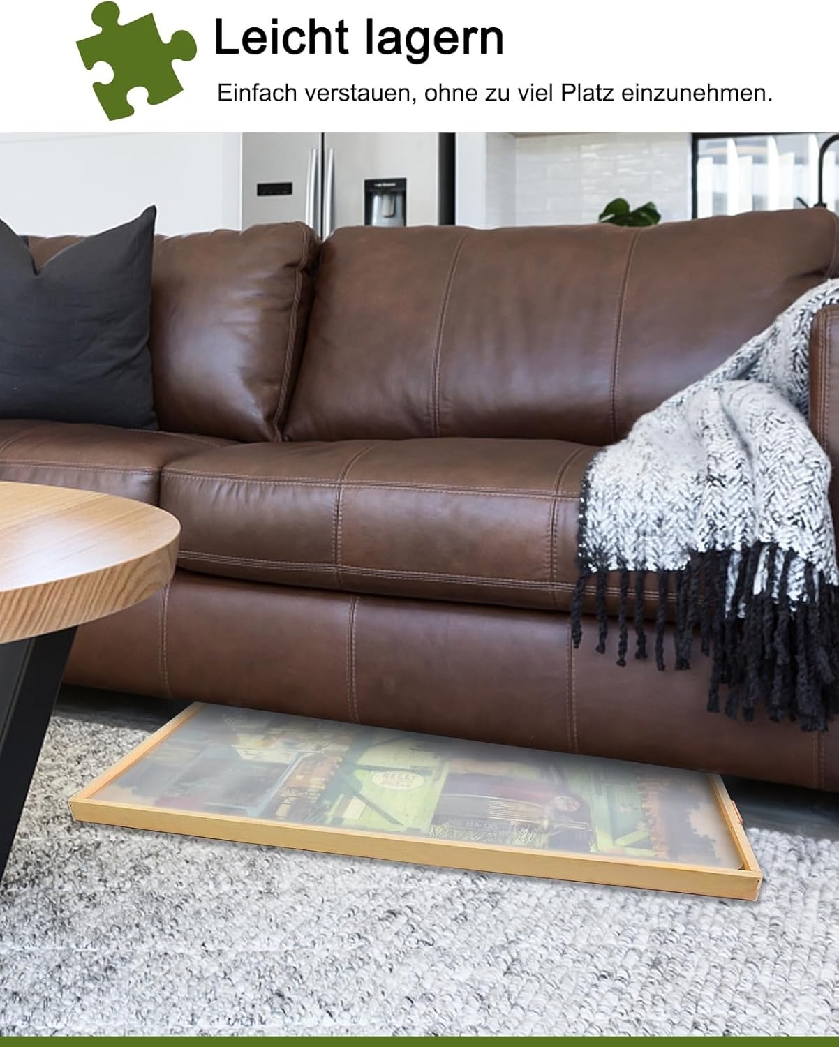 Roterende Puzzelplank met Laden - 1000 Stuks - 27% Korting!