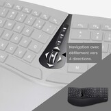 Perixx PERIDUO-605 Ergonomisch AZERTY Combo | Draadloos | 27% Korting