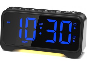 Mesqool Digitale Kinderwekker - Licht, Type-C & USB Oplaadpoort - 23% Korting!