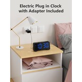 Mesqool Digitale Kinderwekker - Licht, Type-C & USB Oplaadpoort - 23% Korting!