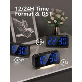 Mesqool Digitale Kinderwekker - Licht, Type-C & USB Oplaadpoort - 23% Korting!