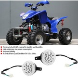 2x Motorfiets LED Koplamp 12V - Ongebruikt met 19% Korting!