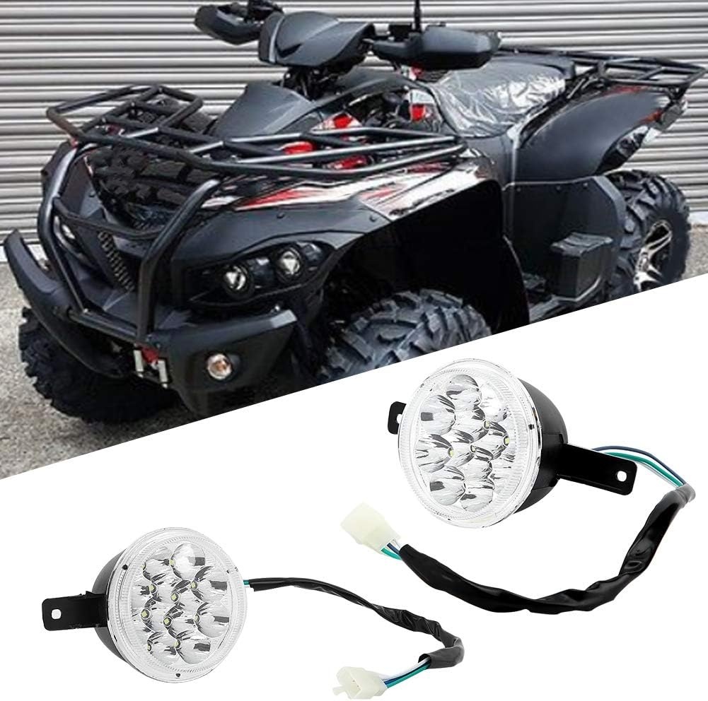 2x Motorfiets LED Koplamp 12V - Ongebruikt met 19% Korting!