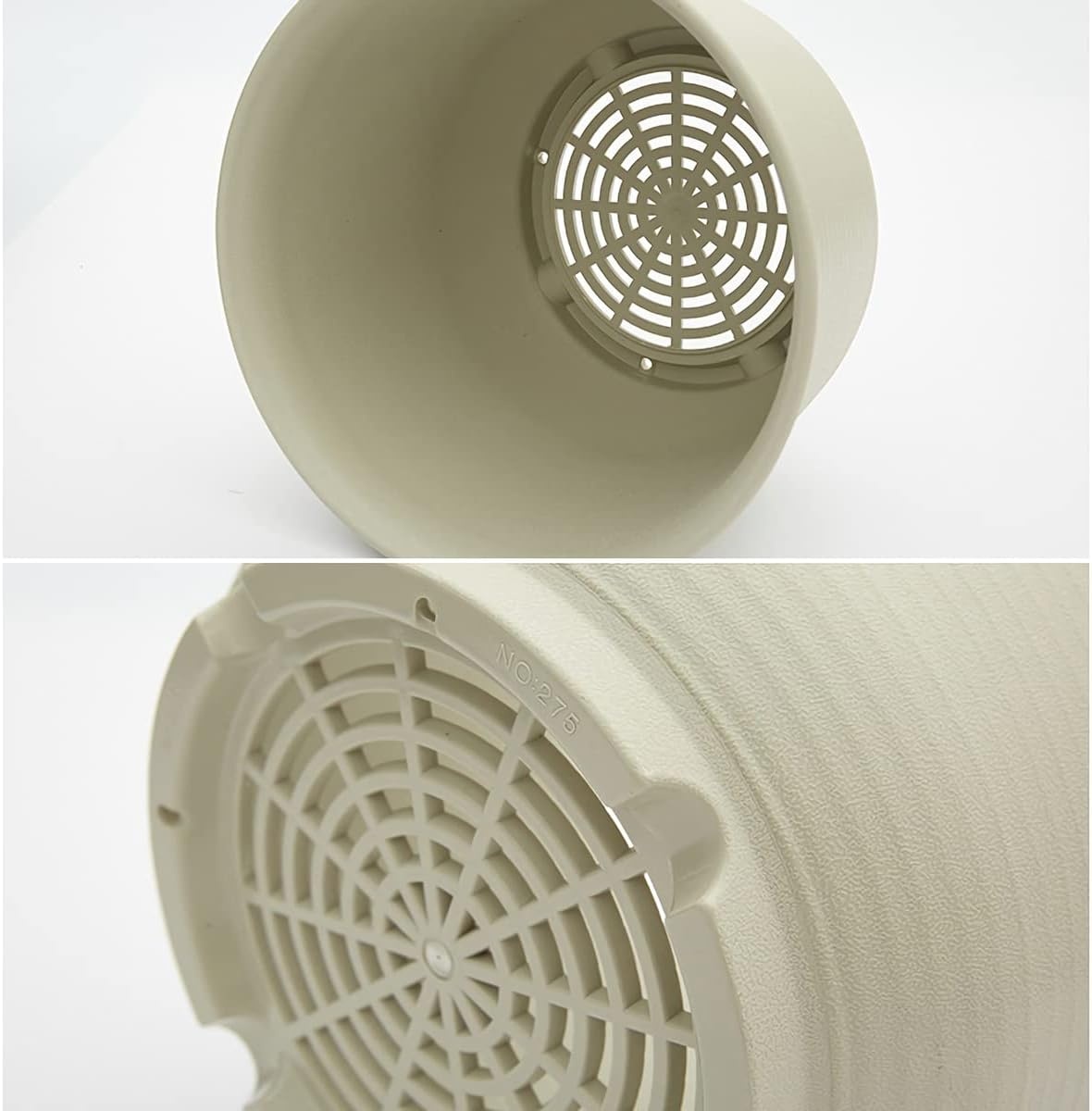 2x Plantenpotten met Schotel - 15cm - 49% Korting!