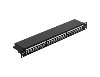 FGB CAT 7 Patchpaneel - 24 Poorten RJ45 Afgeschermd - 28% Korting!