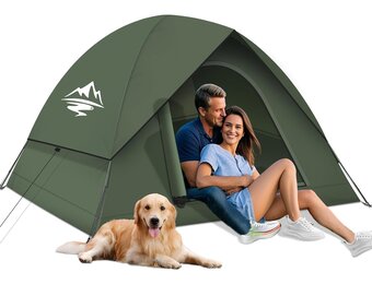 Ultralichte Campingtent 2-3p: Waterdicht & Winddicht (27% Korting!)