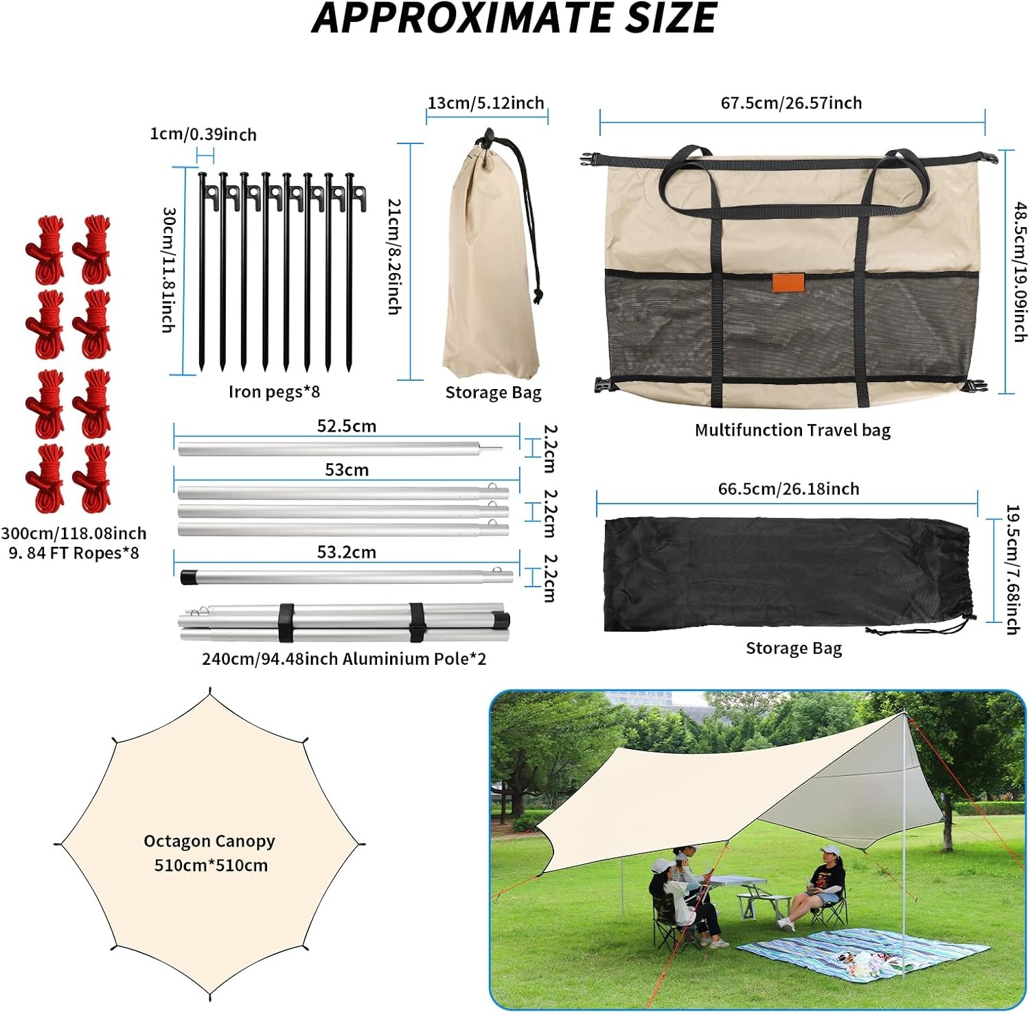 Waterdichte Outdoortent & Overkapping | 28% Korting