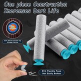 20 Foam Darts & Cartridges - Geschikt voor Speelgoed Pistolen - 27% Korting!