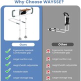 Mixoo Bedrails: 27% Korting! Verstelbaar & Inklapbaar Bureau