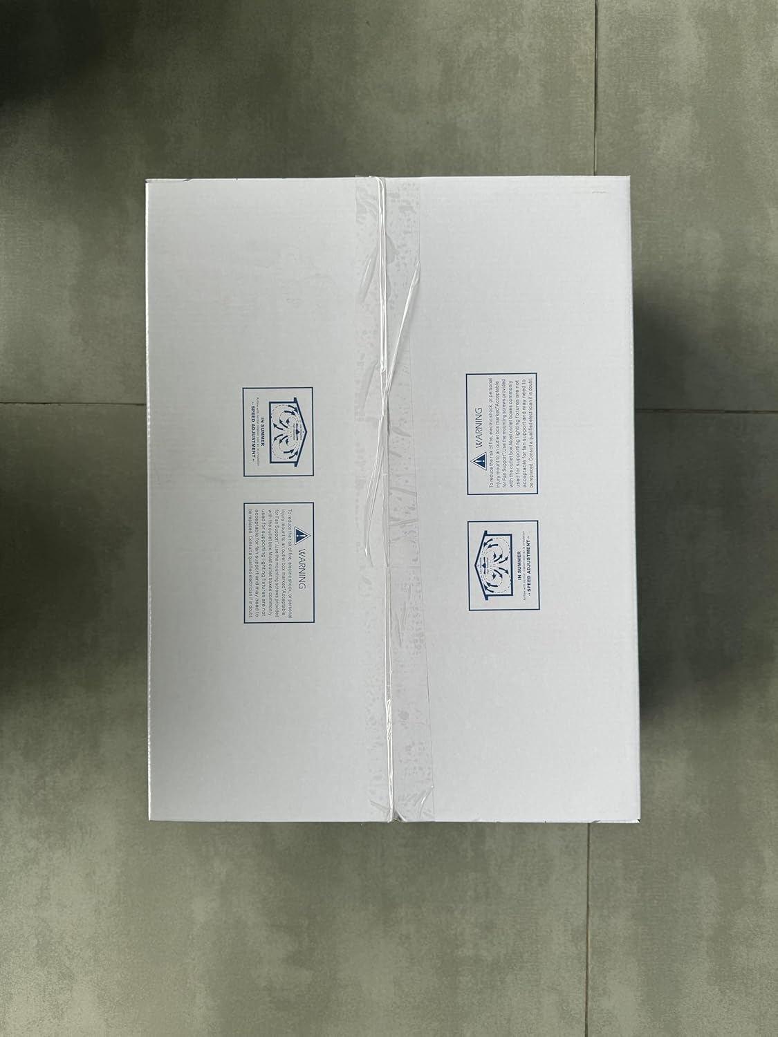 Flush Mount Plafondventilator met Licht (116cm) - Zwart - 28% Korting