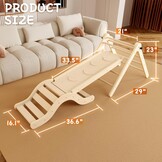 Montessori Klimrek 7-in-1 met Glijbaan | Peuters (1-3jr) | 28% Korting!