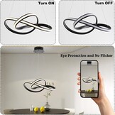 45W Zwarte LED Hanglamp Eettafel - Dimbaar & In Hoogte Verstelbaar (28% Korting!)