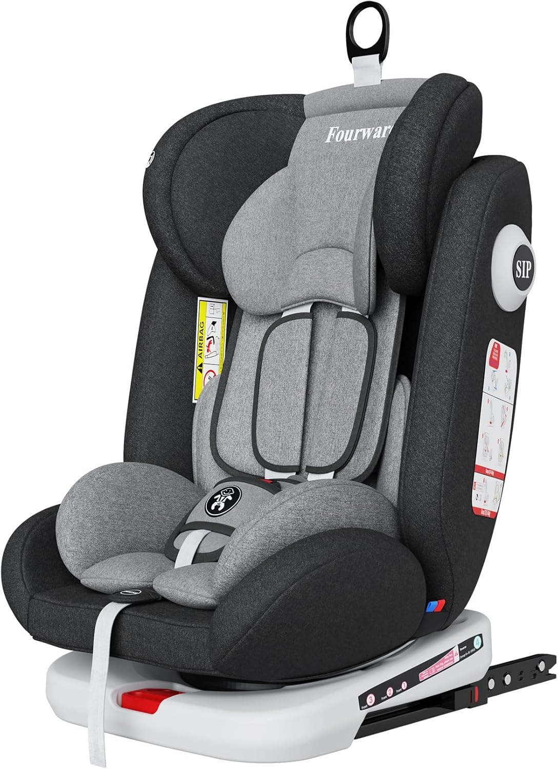 Fourward Baby Autostoel 360° Rotatie | ISOFIX | 9-36kg | 28% Korting
