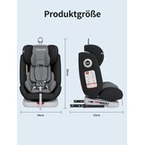 Fourward Baby Autostoel 360° Rotatie | ISOFIX | 9-36kg | 28% Korting