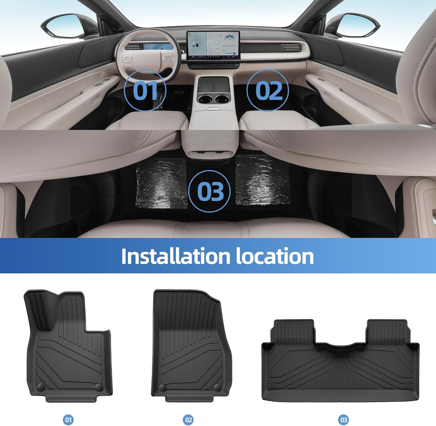 Smabee Vloermatten Xpeng G6 2023-2024 - 29% Korting!