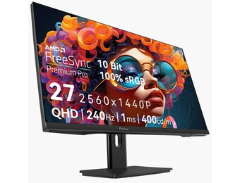 27" QHD 240Hz Gaming Monitor | 1ms | 29% Korting