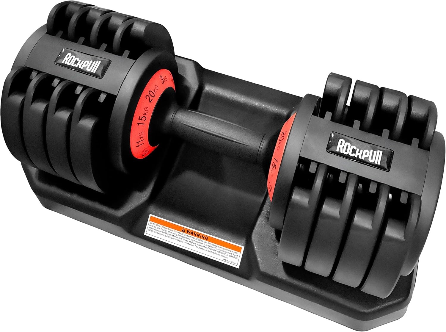 Verstelbare Dumbbell 20kg Rockpull - 29% Korting!