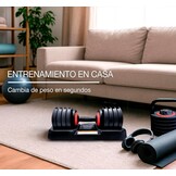 Verstelbare Dumbbell 20kg Rockpull - 29% Korting!