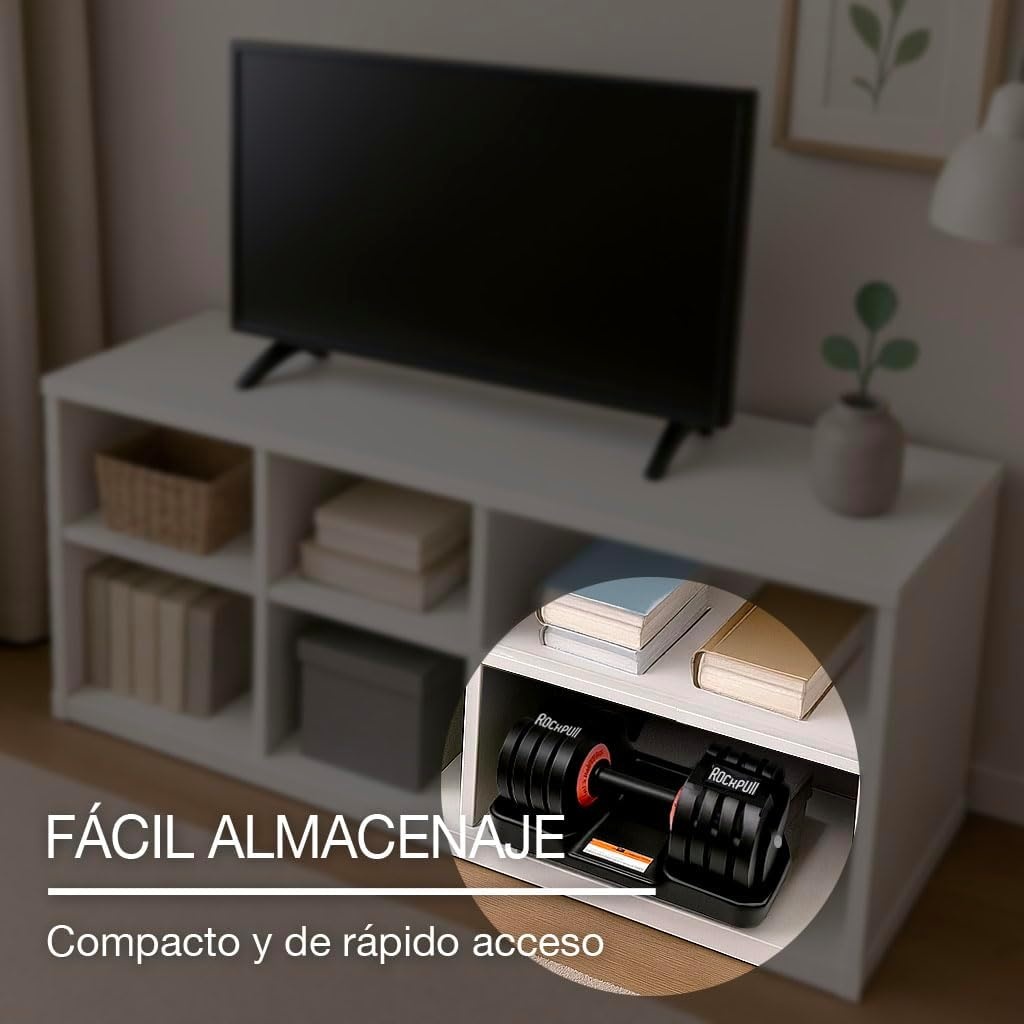 Verstelbare Dumbbell 20kg Rockpull - 29% Korting!