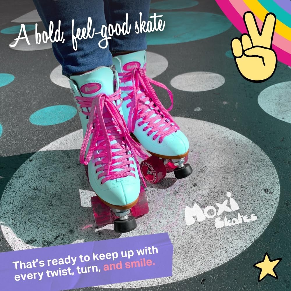 Moxi Quad Rolschaatsen - Beach Bunny - Blue Sky (UK 6/US 7) - 29% Korting!