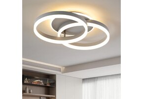 LED Plafondlamp Woonkamer 50cm - 36W Design met Afstandsbediening - 28% Korting!