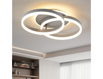 LED Plafondlamp Woonkamer 50cm - 36W Design met Afstandsbediening - 28% Korting!