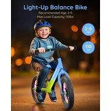 Lilian&Gema Loopfiets Kinderen (2-5 jr) - Koolstofstaal - 26% Korting!