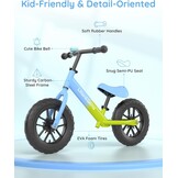 Lilian&Gema Loopfiets Kinderen (2-5 jr) - Koolstofstaal - 26% Korting!